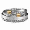 Ensemble de 3 Bracelets pour Hommes, Design Classique et Moderne
