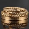 Ensemble de 3 Bracelets pour Hommes, Design Classique et Moderne