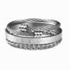 Ensemble de 3 Bracelets pour Hommes, Design Classique et Moderne