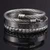 Ensemble de 3 Bracelets pour Hommes, Design Classique et Moderne