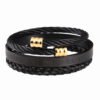 Ensemble de 3 Bracelets pour Hommes, Design Classique et Moderne