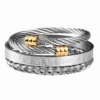 Bracelet avec Numéros Romains en Acier Inoxydable pour Hommes
