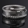 Bracelet avec Numéros Romains en Acier Inoxydable pour Hommes