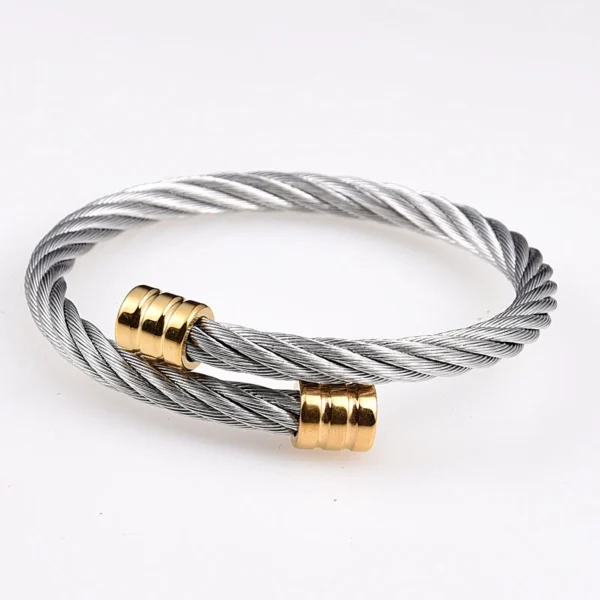 H3fcf62640cde4615905666d770f9fbb2p.webp Bracelet avec Numéros Romains en Acier Inoxydable pour Hommes