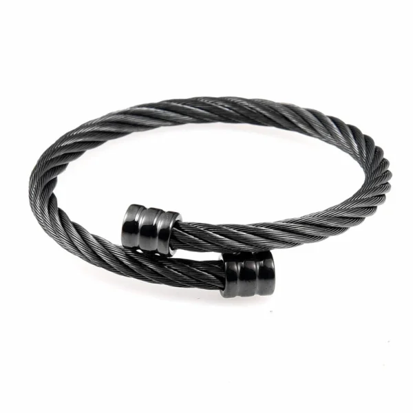 H5a0a5cafb43949d690b23edc0e81daafD.webp Bracelet avec Numéros Romains en Acier Inoxydable pour Hommes