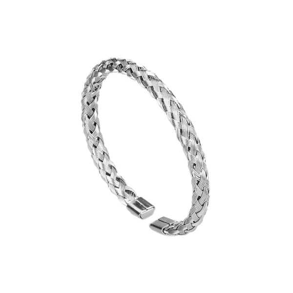 H64b38361522c4e0090527738b173f64eX.webp Bracelet avec Numéros Romains en Acier Inoxydable pour Hommes