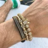 Bracelet Hip-Hop de Luxe avec Charme CZ pour Hommes