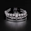Bracelet Hip-Hop de Luxe avec Charme CZ pour Hommes