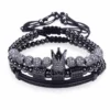 Bracelet Hip-Hop de Luxe avec Charme CZ pour Hommes