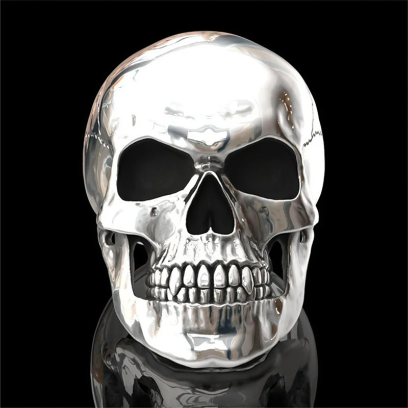 Bagues Biker Hip-Hop avec Tête de Mort pour Hommes