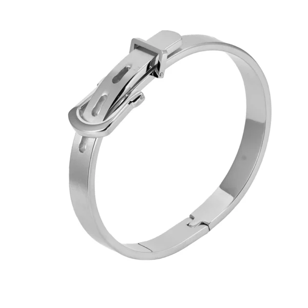 Hf08d94ae29314811959b6274f40f60adS.webp Ensemble 3pcs de Bangles en Acier Inoxydable, Style Classique et Luxueux