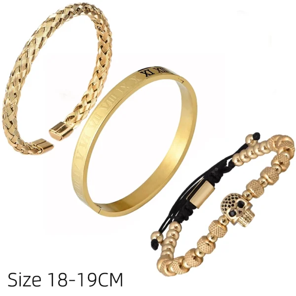 Hfc6947116b6b4371b579ef0294aeacaeU.webp Bracelet Crâne pour Homme
