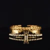 Bracelet Tressé Fait Main de Design Nouveau pour Homme