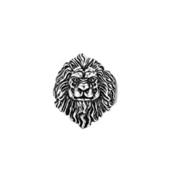 Sa0cbb22be81a43b793713788e64f65af8.webp Bague de Style Punk avec Têtes d'Animaux pour Homme