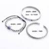 Bracelet Royal Charm avec Couronne CZ Bleue pour Homme