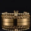 Bracelet Tressé Fait Main de Design Nouveau pour Homme