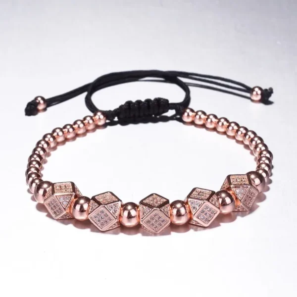 HTB18.4ZaUrrK1RkSne1q6ArVVXaW.webp Geometric Faced Crystal Rivets Charms Bracelets For Women Men Copper Beaded Bracelets Male Accessories Pulseira Masculina