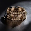 Luxury Crown Roman Numeral Bracelet 12mm Watch Band Stainless Steel Dudes Rollie Hip Hop Macrame Bracelet Wristbands Men Jewelry