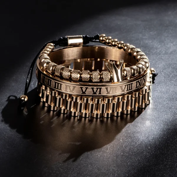 He48087b3271842be93d30a3a02320977h-6.webp Luxury Crown Roman Numeral Bracelet 12mm Watch Band Stainless Steel Dudes Rollie Hip Hop Macrame Bracelet Wristbands Men Jewelry