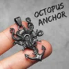 Vintage Octopus Anchor Men Necklaces Stainless Steel Pendant Chain Women Fashion Jewelry Punk New In Accessories Gifts Wholesale
