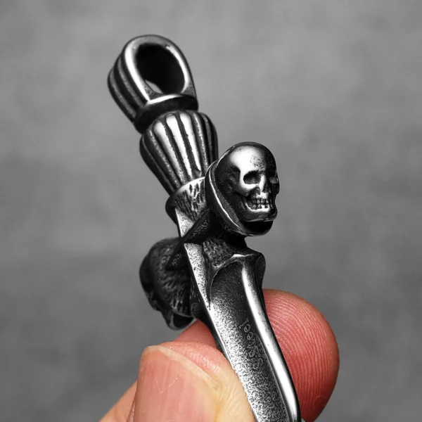 S12969e1004cf4ccda17f7c2f943e87abg.webp Cross Skull Sword Men Necklaces Stainless Steel Pendant Chain Women Fashion Jewelry Punk New In Accessories Gifts Wholesale