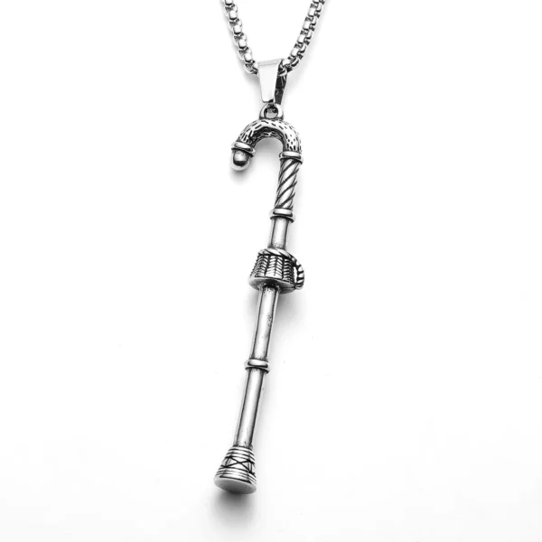 S14737f51002342d6a8a0ef474913fa01S.webp Christmas Candy Cane Men Necklaces Stainless Steel Pendant Chain Women Fashion Jewelry Punk New In Accessories Gifts Wholesale
