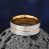 2024 New 316L Stainless Steel Viking Runes Odin Ring For Man Women Fashion Anels Gold Colour Fashion Jewelry us size 7 to 13