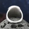 2024 New fashion 316L Stainless Steel Yellow Jambhala Ring For Man High Polished Buddhist Kylin Anel Religious Amulet Jewelry