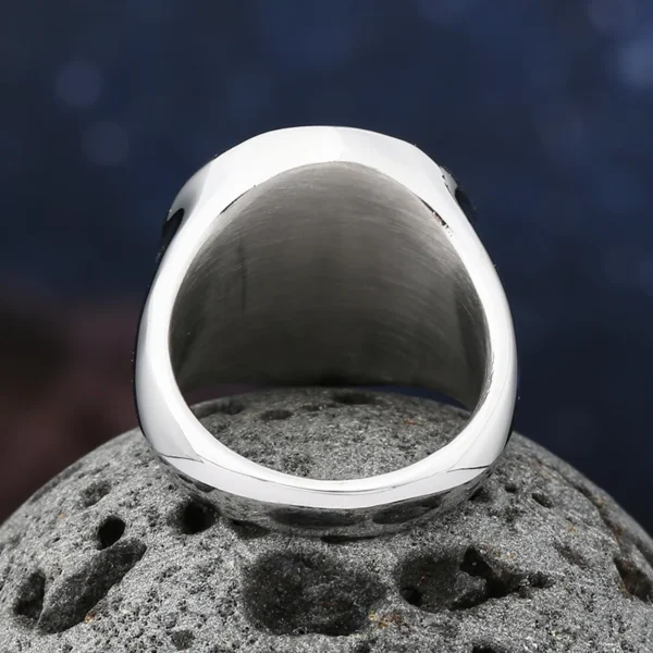 S2423fa487013497289d2dbac00cdee4ek.webp 2024 New fashion 316L Stainless Steel Yellow Jambhala Ring For Man High Polished Buddhist Kylin Anel Religious Amulet Jewelry