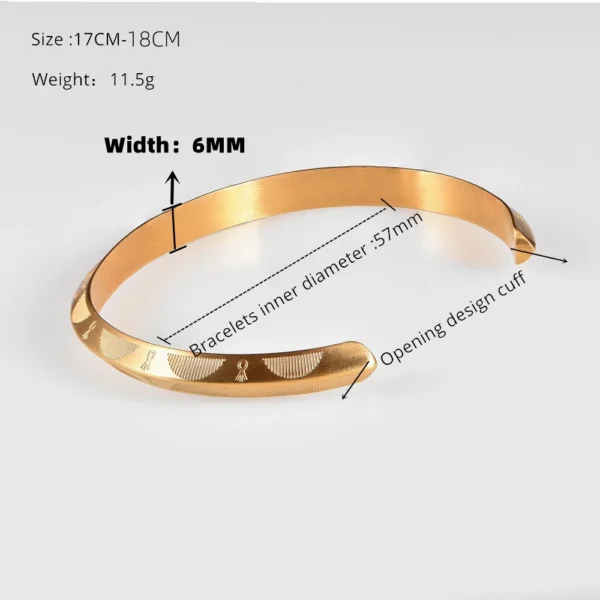 S2832a0651ee140bd9329d7e92ea42b81V.webp Stainless Steel Bangles For Women Men Classic Viking Jewelry