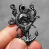 Vintage Octopus Anchor Men Necklaces Stainless Steel Pendant Chain Women Fashion Jewelry Punk New In Accessories Gifts Wholesale