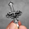 Satan Cross Men Necklaces Stainless Steel Pendant Chain Women Fashion Jewelry Punk Amulets New In Accessories Gifts Wholesale