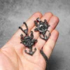 Vintage Octopus Anchor Men Necklaces Stainless Steel Pendant Chain Women Fashion Jewelry Punk New In Accessories Gifts Wholesale