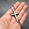 Skull Cross Men Necklaces Stainless Steel Pendant Chain Women Fashion Jewelry Punk Unique New In Accessories Gifts Wholesale