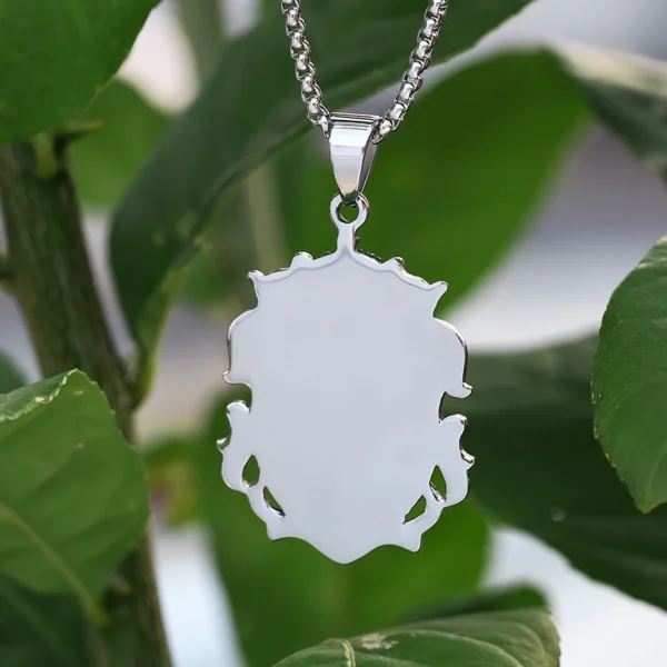 Sce535748c732422e97c83d4f87d6ed15g.webp 2024 NEW 316L Stainless Steel Vintage GOD OF DARTS KING CROWN Pendant Necklace For Man Rock Punk Gothic Collar Gifts For Him