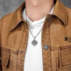 Simple Compass Amulets Men Necklaces Stainless Steel Pendant Chain Women Fashion Jewelry Punk New In Accessories Gifts Wholesale