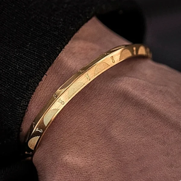Se3e2fed065d04f0e927931a45acda8615.webp Stainless Steel Bangles For Women Men Classic Viking Jewelry