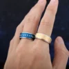 Carbide Anillos for Men Stress Release Accessory Classic Stainless Steel Wedding Band Casual Viking Rune Sport Jewelry OSR1070