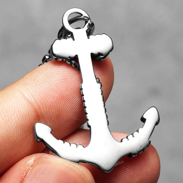 Sf0cd07c9c6bb4cf5a3f1dc86368b61c8t.webp Simple Retro Anchor Men Necklaces Stainless Steel Pendant Chain Women Fashion Jewelry Punk New In Accessories Gifts Wholesale