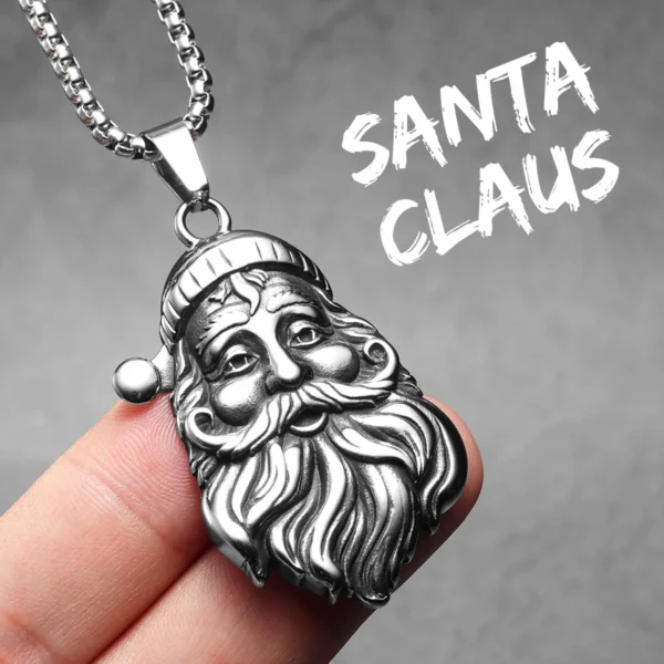 Sf225ba67b2dc4429ba7bd6d768c73141c.webp Christmas Candy Cane Men Necklaces Stainless Steel Pendant Chain Women Fashion Jewelry Punk New In Accessories Gifts Wholesale