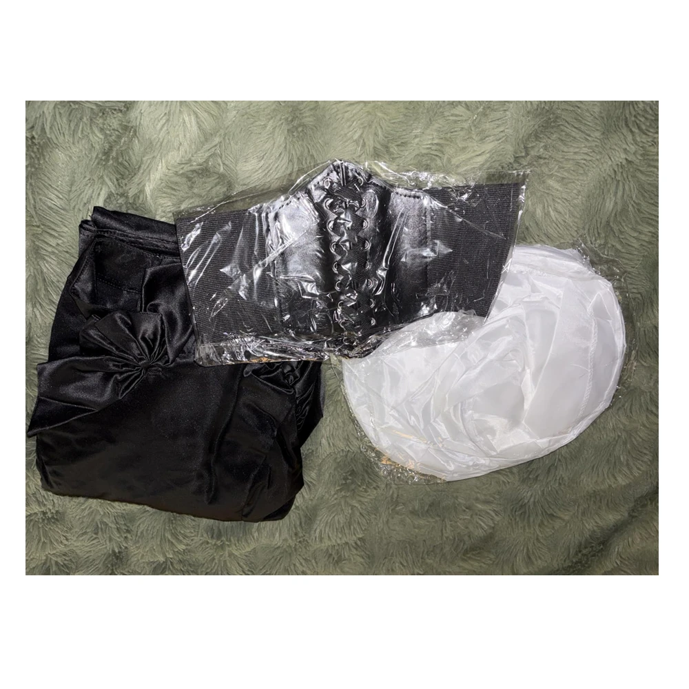 Women Gothic Victorian Dress Renaissance Ball Gown Vampire Rococo Costume Black - Image 6