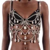 Sab181a9be59b433c8d804df2d3bec9bev.webp XSBODY Charm Exaggerated Big Crystal Lingerie Chest Chain Water Drop Gem Rhinestone Bra Vest Chain Ladies Clubwear Jewelry